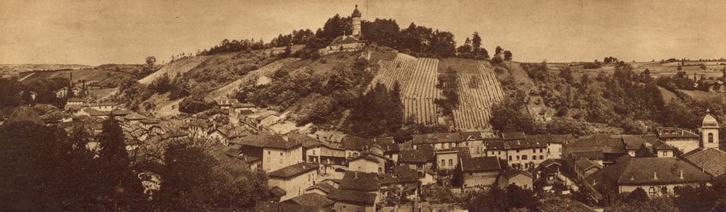 Chatonnay - il panorama